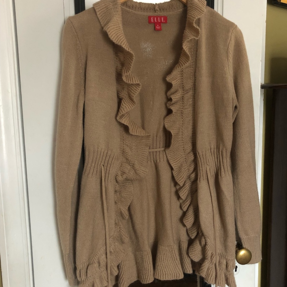 Elle Ruffled Cardigan